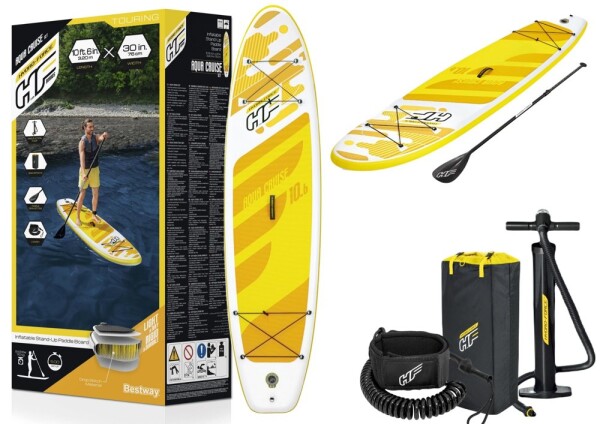 Bestway Sup Hydro-Force Board žltá 320 x 76 x 12 cm Bestway 65348