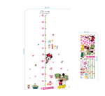 Veselá Stena Samolepka meter Minnie Mickey