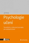 Psychologie učení, Průcha Jan