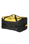 Cestovná taška na kolieskach Travelite Basics Wheeled Duffle exp. Black/yellow