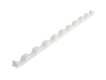 Tesniaca lišta (trapéz) Vlnová tesniaca lišta pre trapéz MAKRO 76 - biela (760 mm)