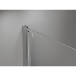 MEXEN/S - Mist-F Duo sprchovací kút skladacie dvere ľavá 100 x 75, transparent, chróm 8A6-100L-075P-01-00