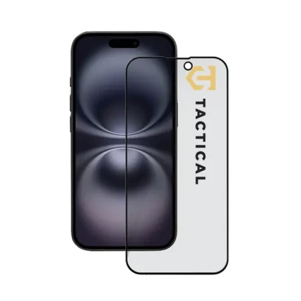 Tactical Glass Shield Privacy Stealth 5D sklo pre Apple iPhone 15/16 Black (57983127195)