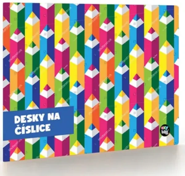 OXYBAG Dosky na číslice Pastelky (4-02223)
