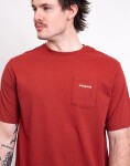 Patagonia M's Boardshort Logo Pocket Responsibili-Tee Rusty Red M