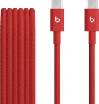 Beats kábel USB-C (M) - USB-C (M) 1.5 m červená / opletený / 60W (MDGF4EE/A)