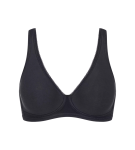 Dámska podprsenka Basic+ Soft Bra - BLACK - black 0004 - SLOGGI BLACK 80C