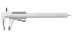 Gedore 710 / Posuvné meradlo / vreckový / 0-140 mm / delenie mm a palce / kožené púzdro (6555030)