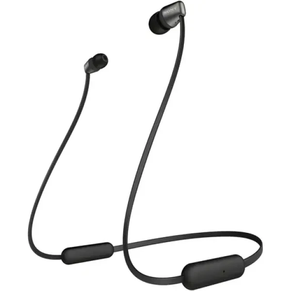 Sony WIC310 čierna / Bezdrôtové slúchadlá s mikrofónom / Bluetooth (WIC310B.CE7)