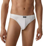 Pánske slipy 3 pack 322 white - Atlantic Bílá XL