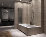REA - Skladací vaňová zástena Agat - 3 REA-W0301