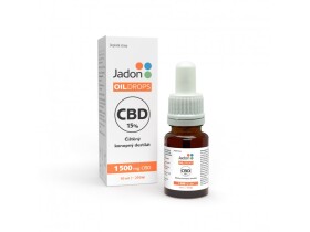 Jadon - Oil drops- konopný destilát CBD 15% Konopný destilát 10% 10 ml