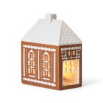 KÄHLER Porcelánový svietnik Gingerbread Lighthouse Medium