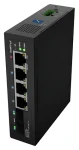 Lanberg ILGE-4P-2S-90 / Switch priemyselný / 4X 1Gb PoE / 2x SFP / DIN / 90 W (ILGE-4P-2S-90)