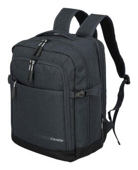 Batoh do lietadla 40x30x20 Travelite Kick Off Backpack Cabin new Size Anthracite