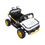 Mamido Detské elektrické autíčko Buggy UTV Speed 24V biele