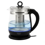 Adler AD 1299 čierna / Rýchlovarná kanvica / 2200W / 1.5 L / sklo (AD 1299b)