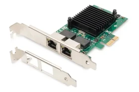 Digitus DN-10132 / Sieťová karta / PCI Express / 2x Gigabit LAN / Intel 82575EB (DN-10132)