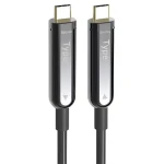 PremiumCord Optický AOC video kábel USB-C 10 m / Video kábel / USB-C / 4K 60Hz / optické vlákno (8592220027278)