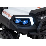 Mamido Detské elektrické autíčko Buggy Champion 24V štvormiestne biele