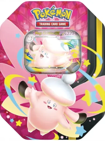 Pokémon TCG: Mega Moonlit Tin - Mega Clefable ex