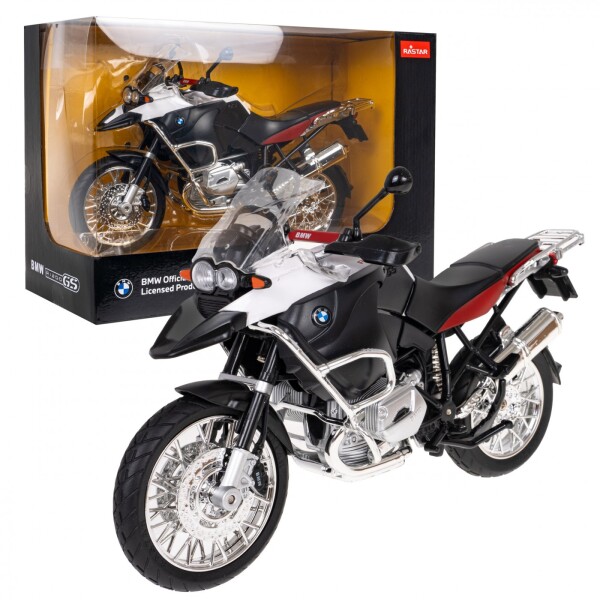 RASTAR Motorka BMW R1200 GS Rastar 1:9 biela