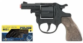 GONHER Revolver policajný kovový malý