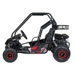 Mamido Detské benzínové autíčko Buggy LUCKY SEVEN červené