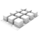 Silikónová forma Cubo 3D 30x17,5 cm 1 l - Silikomart - Silikomart