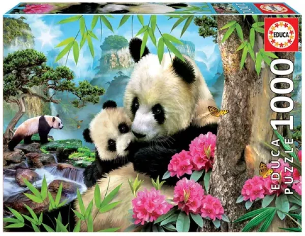Educa Puzzle Panda s mláďaťom