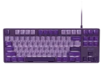 Fury Kanabo K2 US fialová / Herná mechanická klávesnica / drôtová USB / US layout / biele podsvietenie (NFU-2351)