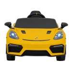 Mamido Elektrické autíčko Porsche Spyder RS ​​718 lakované žlté