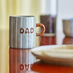 Bloomingville Hrnček Dad Cherish Blue 325 ml