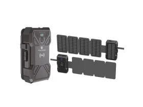 Viking TYR III solárna outdoorová powerbanka čierna / 30000 mAh / 2x USB-A + 1x USB-C + bezdrôtové nabíjanie / IP54 (TYR3)