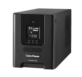 CyberPower Professional Tower LCD 2200VA/1980W / UPS / Line-Interaktívny / 9x IEC zásuvka / čistý sínus (PR2200ELCDSL)