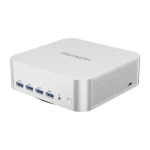 GEEKOM A8 Max (R78745HS-321) strieborná / AMD RYZEN 7 8745HS / 32GB / 1TB SSD / AMD Radeon 780M / Wi-Fi / BT / LAN / W11P (GMA8MAX-R78745HS-321)