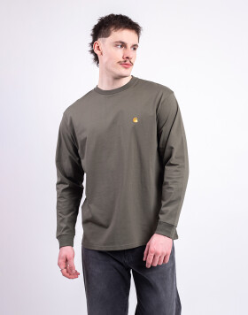 Carhartt WIP L/S Chase T-Shirt Leaf/Gold M