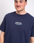 Patagonia M's '95 Oval Logo T-Shirt New Navy: Kaleido M