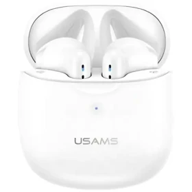 USAMS US-IA04 TWS biela / Bezdrôtové slúchadlá do uší / Bluetooth 5.0 (Usa000893)