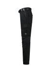 Pracovné nohavice Twill Cordura Stretch unisex pracovné nohavice čierne 55