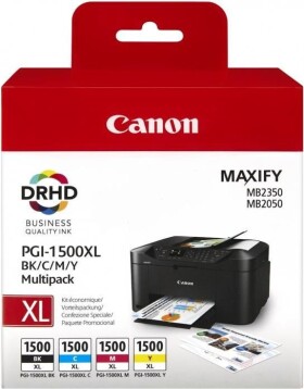 Canon Tonere PGI-1500XL multipack (cyan, magenta, yellow, black)