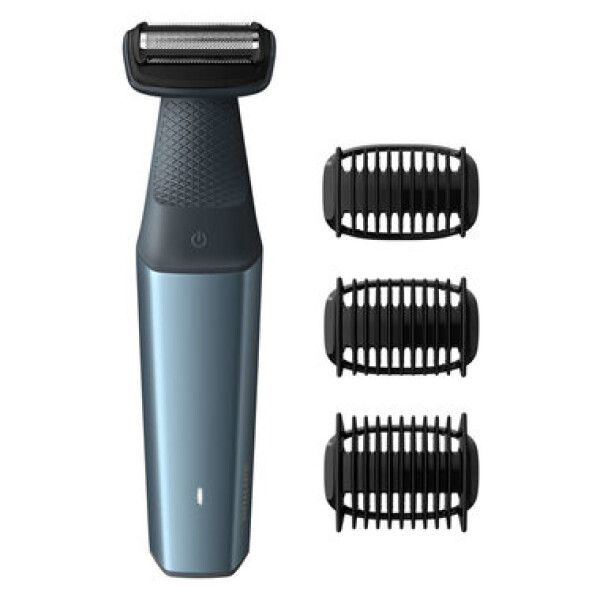 Philips Bodygroom series 3000 BG3015-15 / viacúčelový zastrihávač / 3 hrebene / 50 minút použitie / vodeodolný / čierna (BG3015/15)