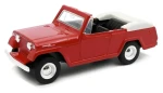 Welly Model 1967 Jeep Jeepster Commando Roadster biela