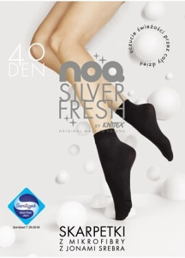 Dámske ponožky Silver Fresh 40 deň nero Univerzální