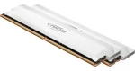 CRUCIAL Pre 64GB (2x32GB) 6000MHz biela / DDR5 / DIMM / CL40 / 1,35V / Unbuffered / XMP 3.0 / EXPO (CP2K32G60C40U5W)