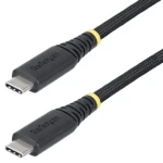 StarTech USB-C kábel 3 m 240 W čierna / Nabíjací kábel / USB-C - USB-C / PD (S2CEPR3M-USB-CABLE)
