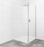 Bočná zástena k sprchovým dverám 80 cm SAT TEX SIKOSTENATEXD80 SIKOSTENATEXD80