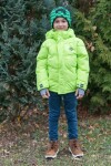 Puffa Neon chlapčenská zimná bunda, Pidilidi, PD1110-19, zelená - 98 | 3roky