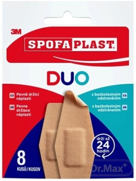 3M SPOFAPLAST č.612 duo náplasti mix 2 veľkosti 8 ks