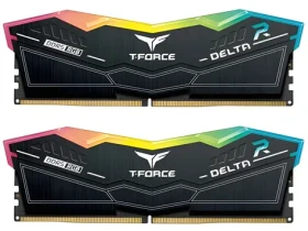 Team Group Delta RGB 32GB (2x16GB) čierna / Operačná pamäť / DDR5 7200 MHz / CL34 / 1,4 V / XMP 3.0 (FF3D532G7200HC34ADC01)